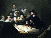 REMBRANDT Harmenszoon van Rijn Anatomy Lesson of Dr. Nicolaes Tulp, oil